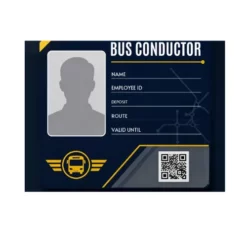bus conductor id card