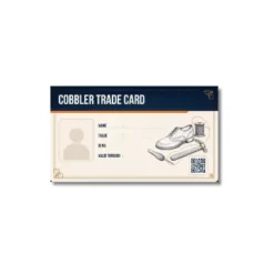 cobbler trade card