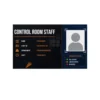 control room staff card