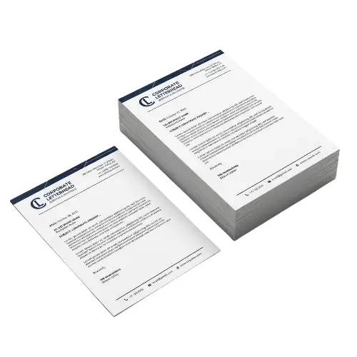 corporate company letterhead a4 print 100 copies
