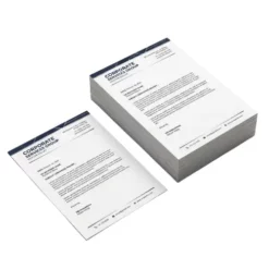 corporate company letterhead a4 print 250 copies
