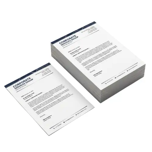 corporate company letterhead a4 print 250 copies