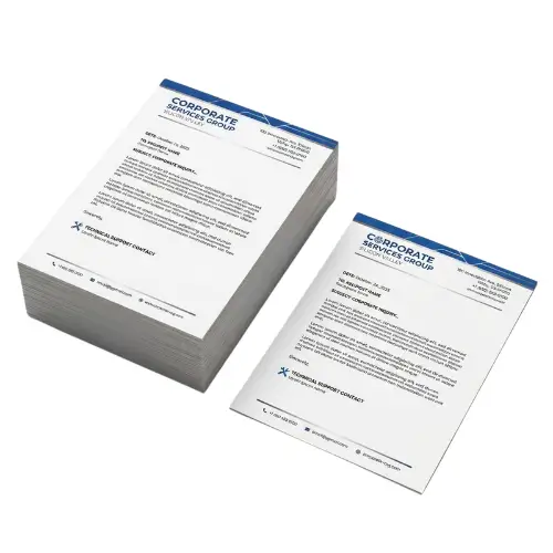 corporate letterhead premium 90 gsm 100 copies