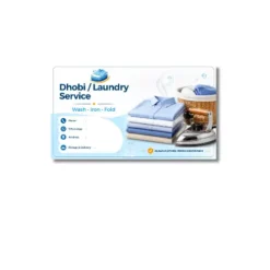 dhobi laundry card