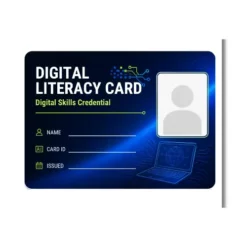digital literacy card