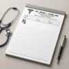 doctor clinic prescription pad a4 50 copies
