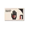 domestic violence card