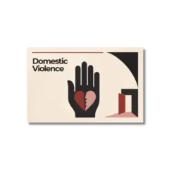 domestic violence card