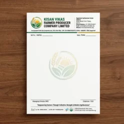 farmers producer co letterhead a4
