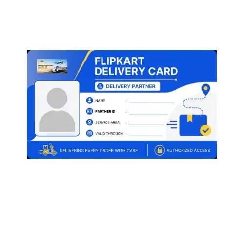 flipkart delivery card