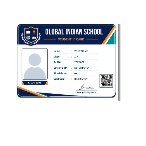 global indian school card