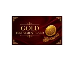 gold instalment card