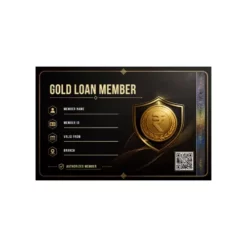 gold loan member card