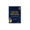 grand opening shop a4 poster