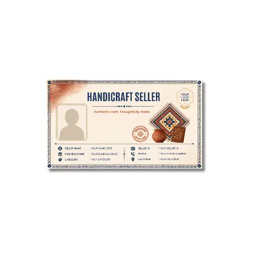handicraft seller card