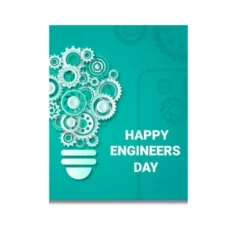 happy engineers day pvc card