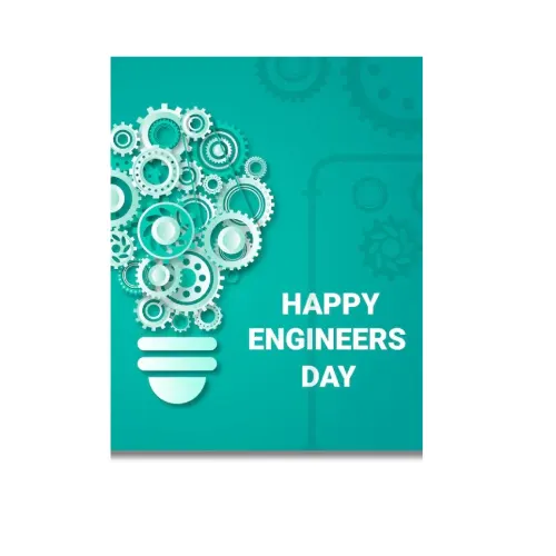 happy engineers day pvc card