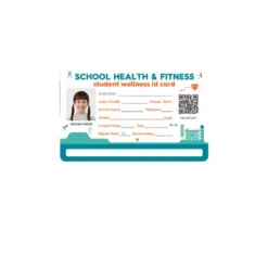 health fitness pvc card school
