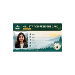 hill station resident card