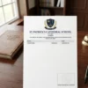 icse school letterhead a4 print 500