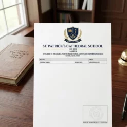 icse school letterhead a4 print 500
