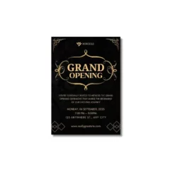 inauguration opening ceremony a4 poster