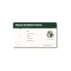 indus international card