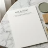 interior designer letterhead a4 print