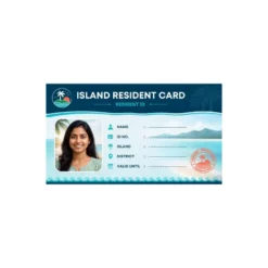 island resident card