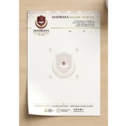 madrasa islamic school letterhead a4