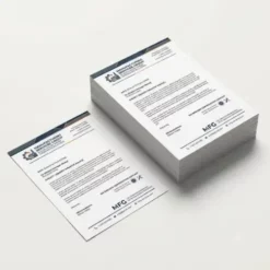 manufacturing company letterhead 500 copies