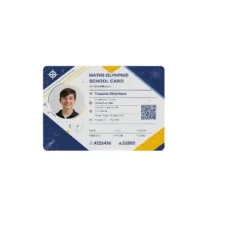 maths olympiad pvc card