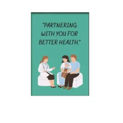 medical clinic doctor a4 poster