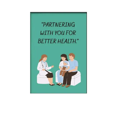 medical clinic doctor a4 poster