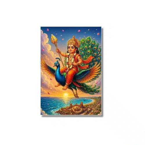 murugan vel peacock a4 ntr glossy
