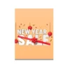 new year offer shop a4 poster