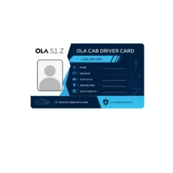 ola cab driver card