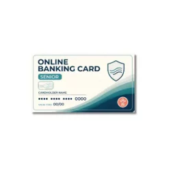 online banking card senior