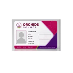 orchids school card
