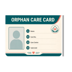 orphan care card