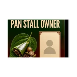 pan stall owner card
