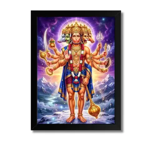panchmukhi hanuman a4 ntr premium print (1)