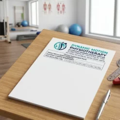 physiotherapy clinic letterhead a4