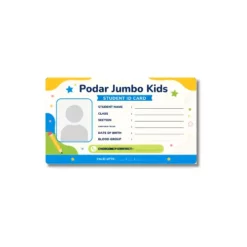 podar jumbo kids card