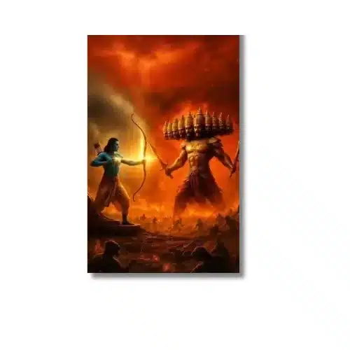 ram ravan yuddha battle a4 ntr