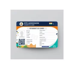rte admission student pvc card