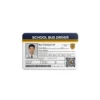 school bus driver pvc card (1)