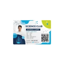 science club pvc card school