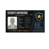 security supervisor card