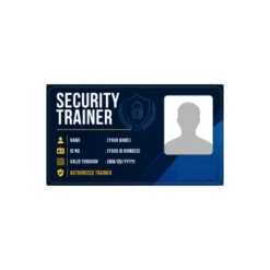 security trainer card